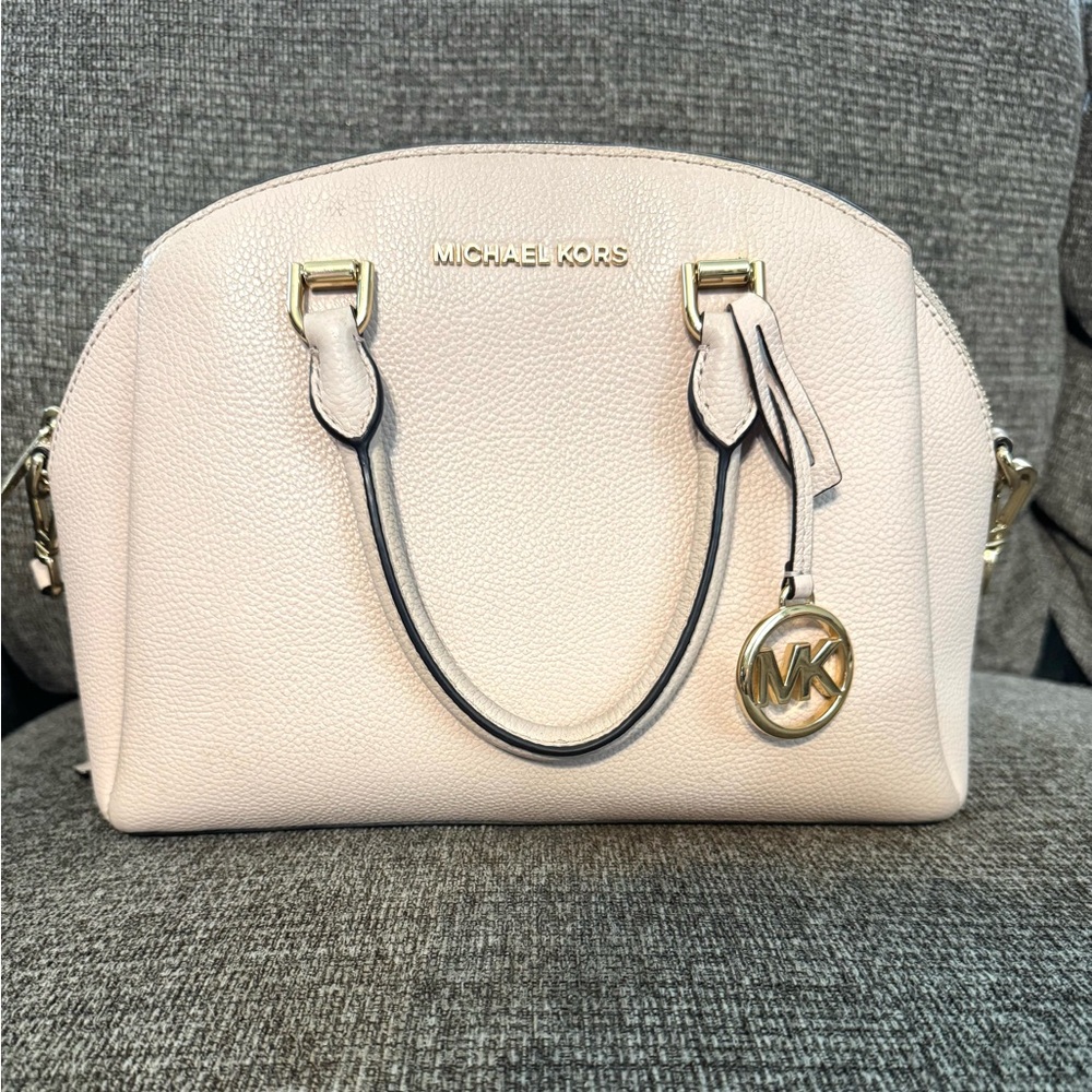 Michael Kors Soft Blush Satchel Bag